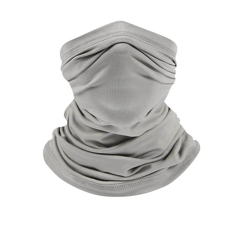 Outdoor Ice Silk Sun Protection Bib Spring and Summer Motorcycle Neck Cover Sports Magic Bandana Riding Mask Full Face
