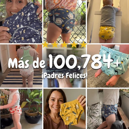 Ropa interior para aprender a ir al baño